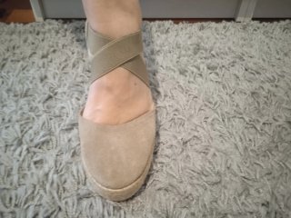 Sandalias cuña Verbenas talla 39