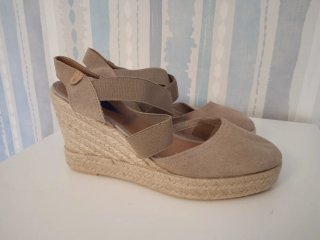 Sandalias cuña Verbenas talla 39