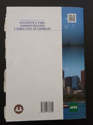 Libro Introducción a la estadística UNED