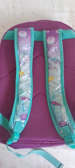 Set Mochila, Lonchera y estuche Sirena Lentejuelas
