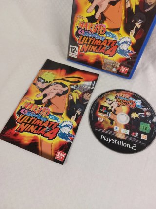 Naruto Shippuden Ultimate Ninja 4 PS2 Pal ITA