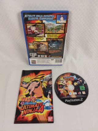Naruto Shippuden Ultimate Ninja 4 PS2 Pal ITA