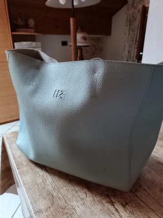 Borsa grande Fez azzurra