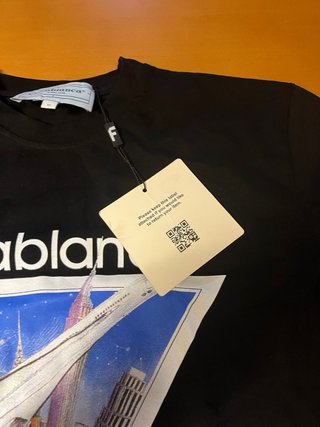 Camiseta Casablanca Paris Negra