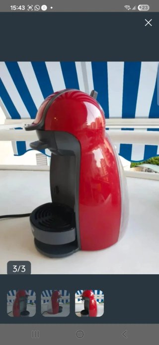 Macchina da caffè Dolce Gusto rossa