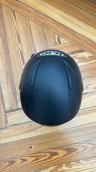 Casco Moto HJC y Guantes Calefactables