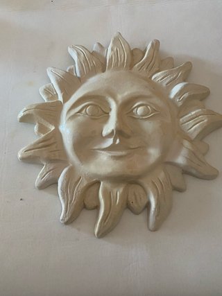 Sole da parete in terracotta beige