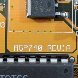 Tarjeta Gráfica Intel i740 AGP 1998