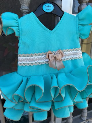 Traje de gitana para bebé 6 meses