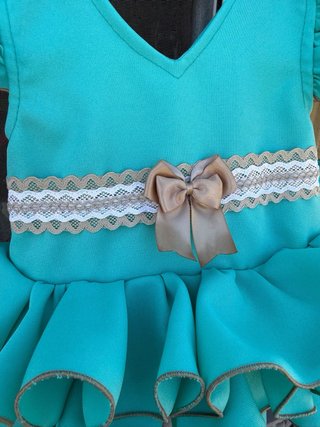 Traje de gitana para bebé 6 meses