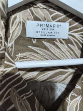 Camisa Estampada Hawaiana Primark Talla M