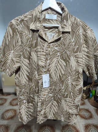 Camisa Estampada Hawaiana Primark Talla M