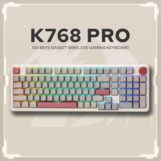 Teclado Mecánico Inalámbrico RGB