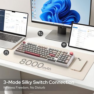Teclado Mecánico Inalámbrico RGB