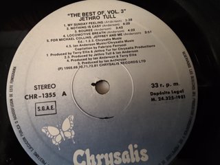Vinilo Jethro Tull Vol. III