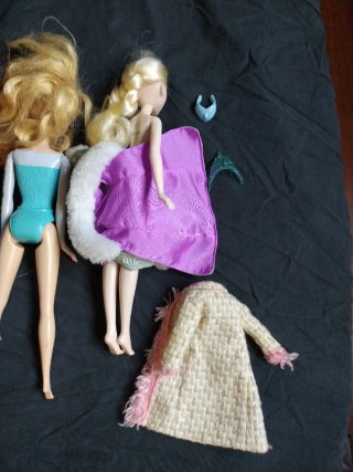 Pack 5 Muñecas Barbie, Simba, Frozen