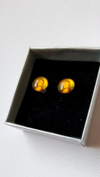 Pendientes Mona Lisa Gioconda