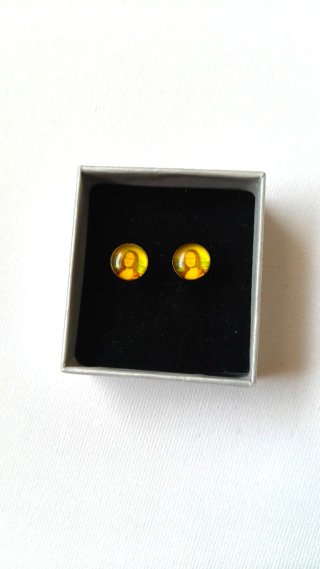 Pendientes Mona Lisa Gioconda