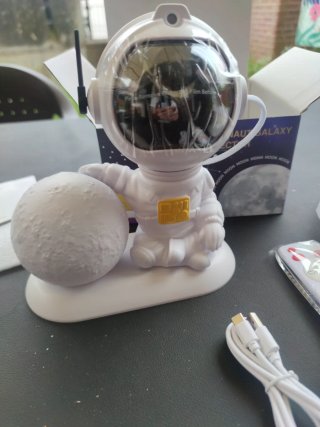 Proyector Astronauta Galaxia Luna