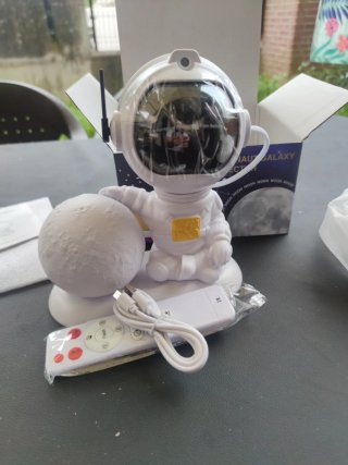 Proyector Astronauta Galaxia Luna