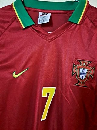 Maglia Figo Luis Portogallo mondiali 1998 tg. L