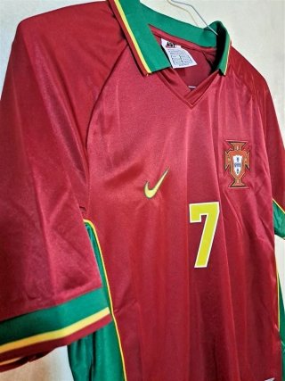 Maglia Figo Luis Portogallo mondiali 1998 tg. L