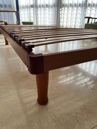 Somier Lamas Madera 105x190 Alta Gama