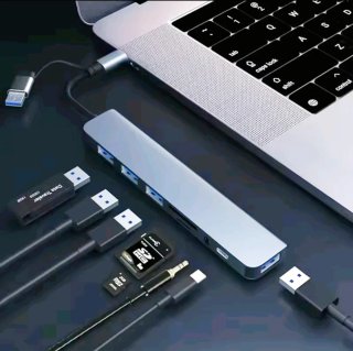 Estación de carga USB-C 8 Puertos