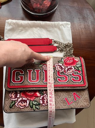 Bolso Guess LA Floral Bordado Nuevo