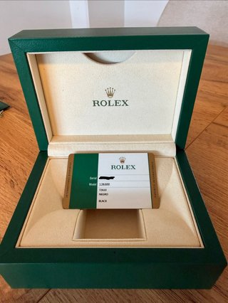 Rolex Datejust 41mm Negro/Plata