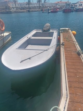 Planeadora Pleamar 5m con motor
