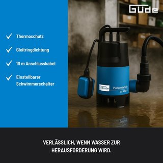 Bomba Sumergible Güde GS 4002 P