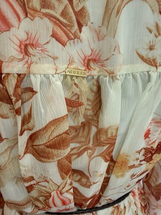 Vestido Guess floral manga larga
