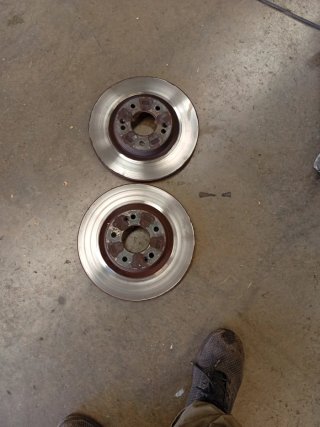 Kia Sportage  discos delanteros y traseros.