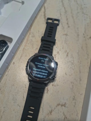 Smartwatch Atheewon Uomo Nero/Grigio