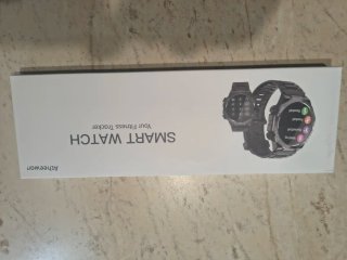 Smartwatch Atheewon Uomo Nero/Grigio