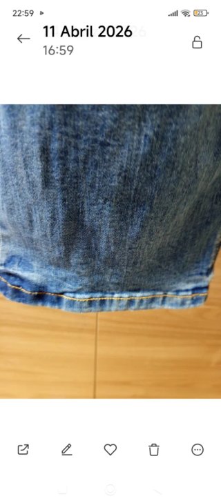 Pantalón vaquero Zara Talla 36