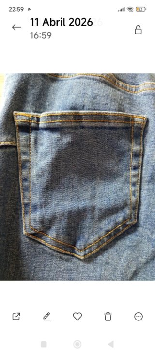 Pantalón vaquero Zara Talla 36