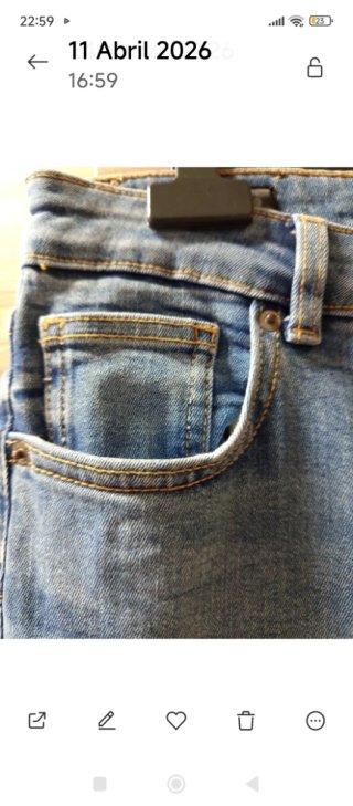 Pantalón vaquero Zara Talla 36