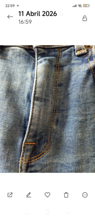 Pantalón vaquero Zara Talla 36
