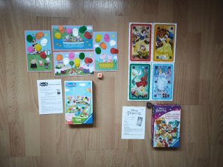 Pack 5 Juegos Ravensburger Disney Peppa Pig