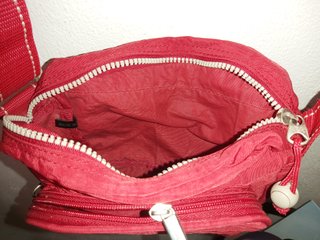 Bolso bandolera Roncato rojo
