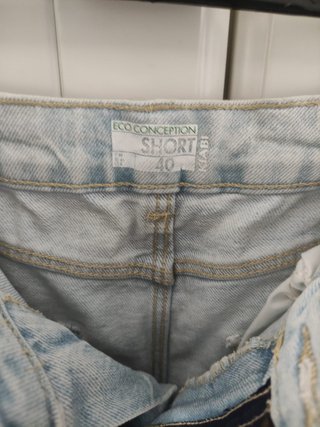 Shorts vaqueros claros Kiabi