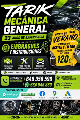 TANTO PARA FURGONETAS COMO PARA COCHES