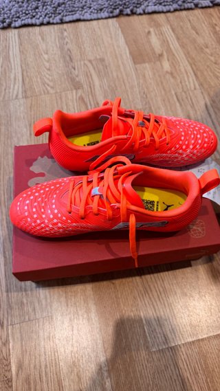 Botas de fútbol Puma  Naranja