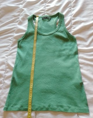 Camiseta tirantes Shana verde