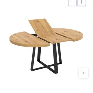 Mesa de comedor redonda 110cm