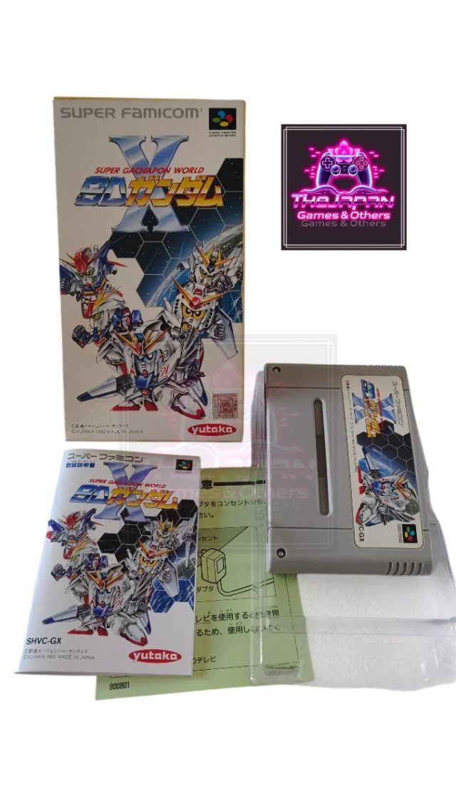 SUPER GACHAPON WORLD:SD GUNDAM X - S.FAMICOM (JAP)