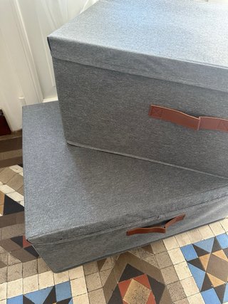 4 Caja organizadora grande con estructura