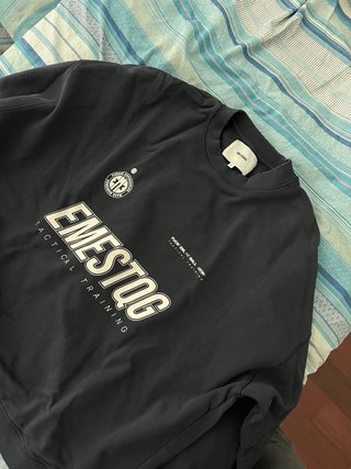 Sudadera OVERSIZE Unisex Negra Talla Única
